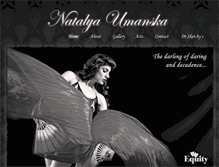 Tablet Screenshot of natalyaumanska.co.uk